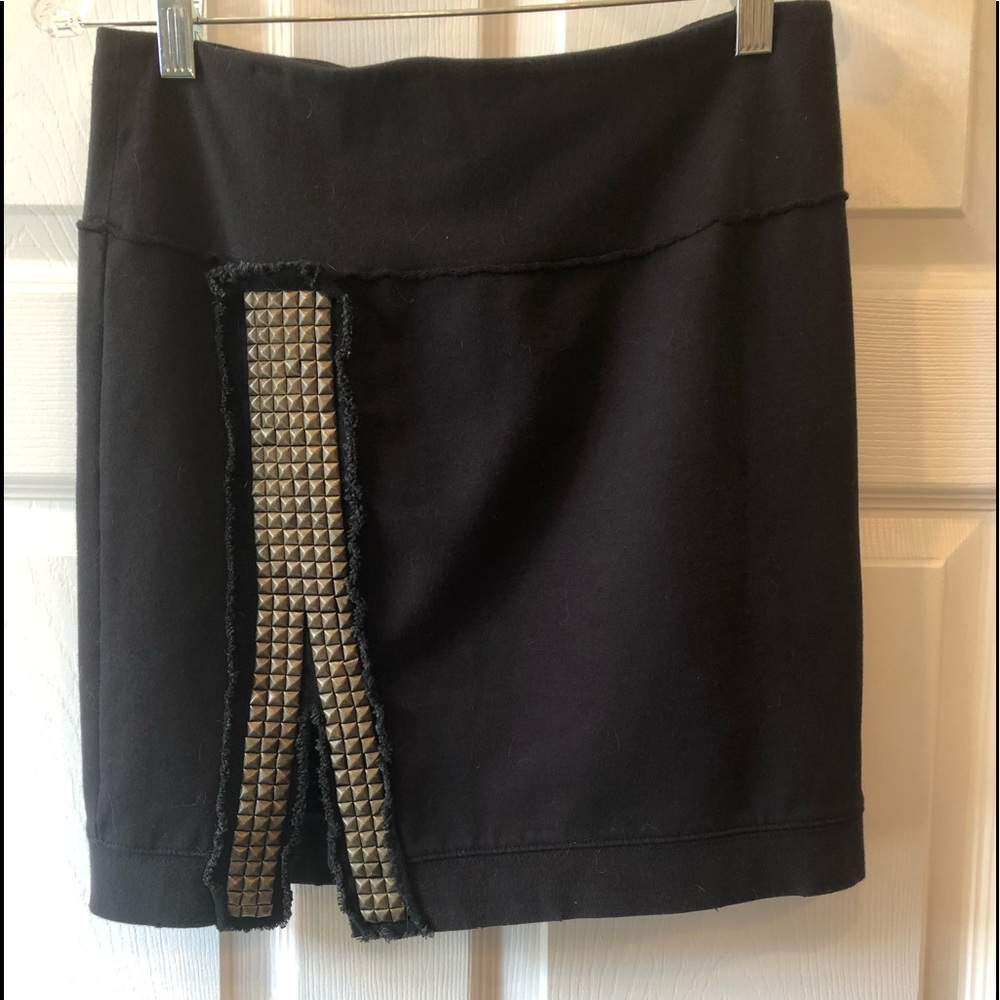 Free People/We The Free Cotton/ Spandex Mini Skirt - Picture 3 of 9